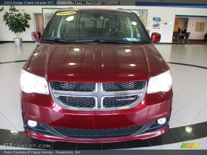 Octane Red Pearl / Black/Light Graystone 2020 Dodge Grand Caravan SXT