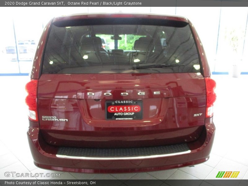 Octane Red Pearl / Black/Light Graystone 2020 Dodge Grand Caravan SXT