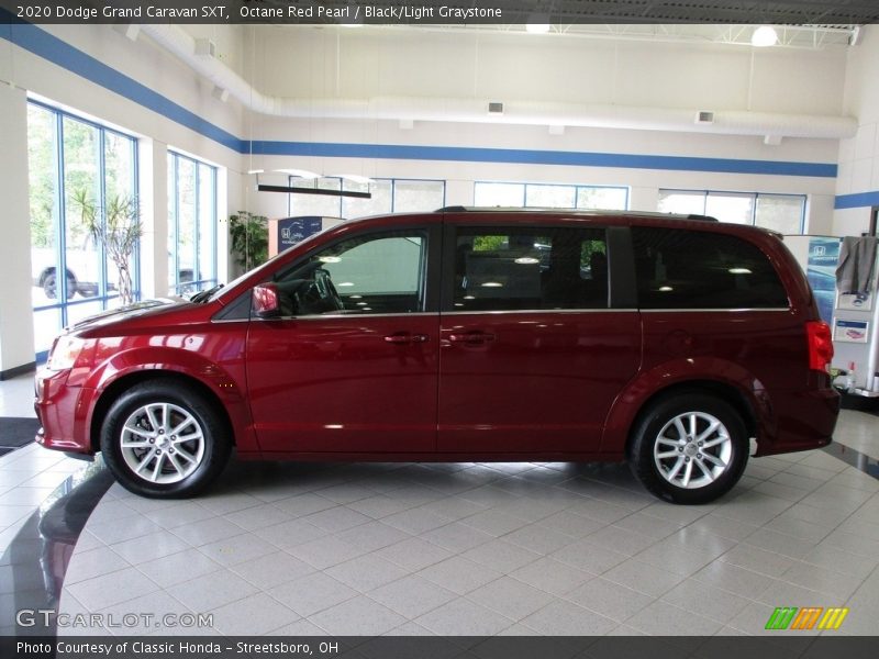 Octane Red Pearl / Black/Light Graystone 2020 Dodge Grand Caravan SXT