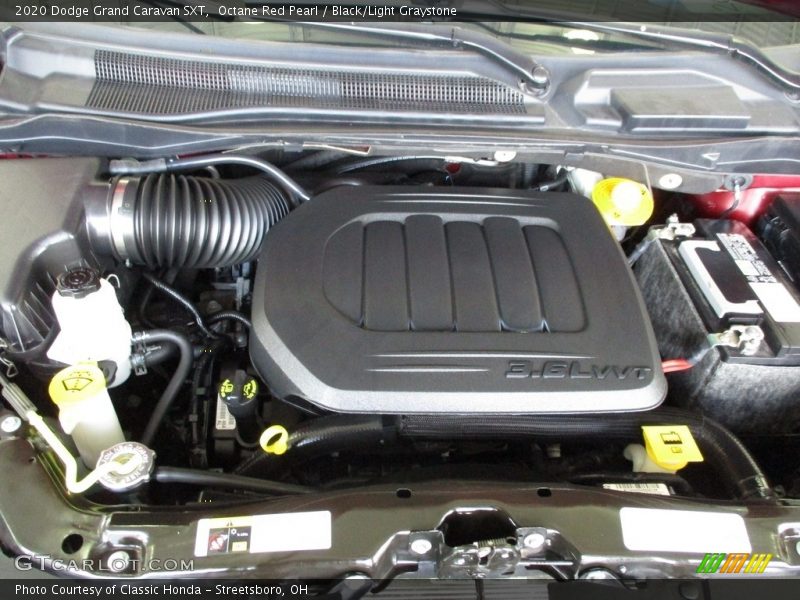 Octane Red Pearl / Black/Light Graystone 2020 Dodge Grand Caravan SXT