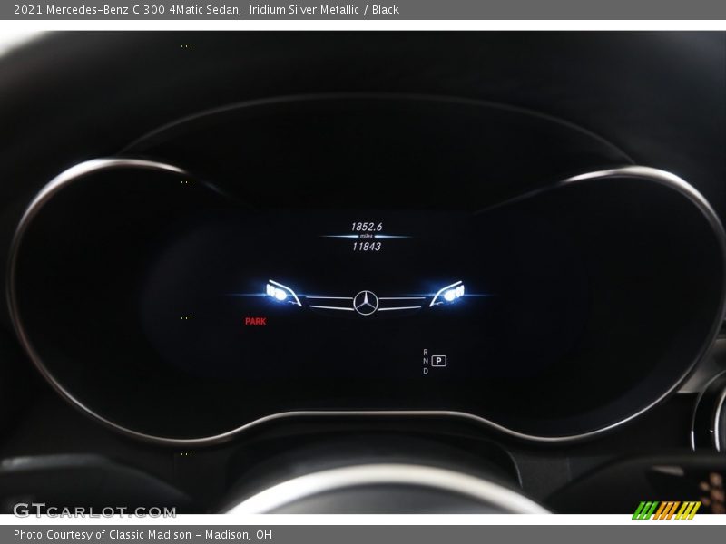 Iridium Silver Metallic / Black 2021 Mercedes-Benz C 300 4Matic Sedan