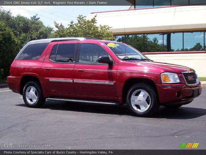 Magnetic Red Metallic / Dark Pewter 2004 GMC Envoy XUV SLT 4x4