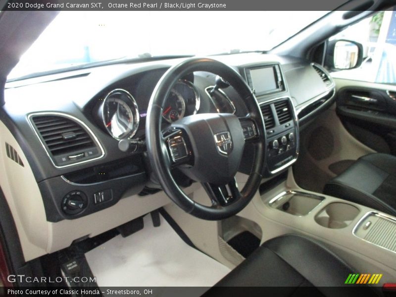 Octane Red Pearl / Black/Light Graystone 2020 Dodge Grand Caravan SXT