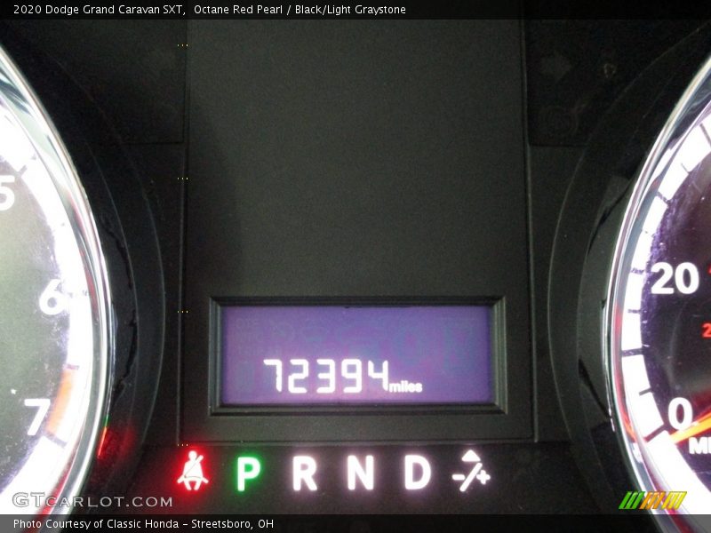 Octane Red Pearl / Black/Light Graystone 2020 Dodge Grand Caravan SXT