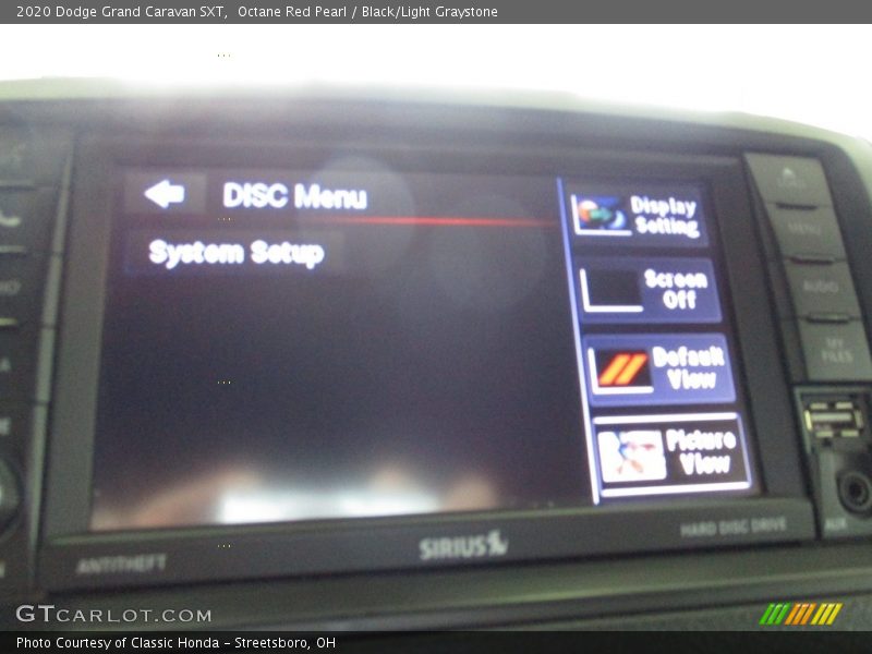 Octane Red Pearl / Black/Light Graystone 2020 Dodge Grand Caravan SXT