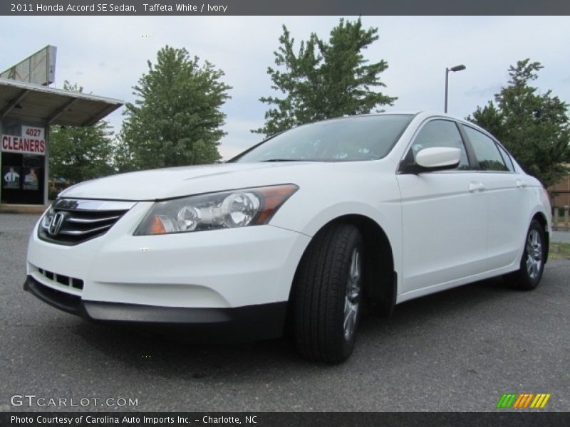 Taffeta White / Ivory 2011 Honda Accord SE Sedan