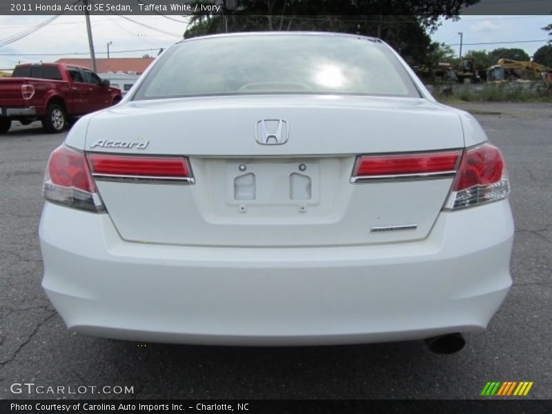 Taffeta White / Ivory 2011 Honda Accord SE Sedan