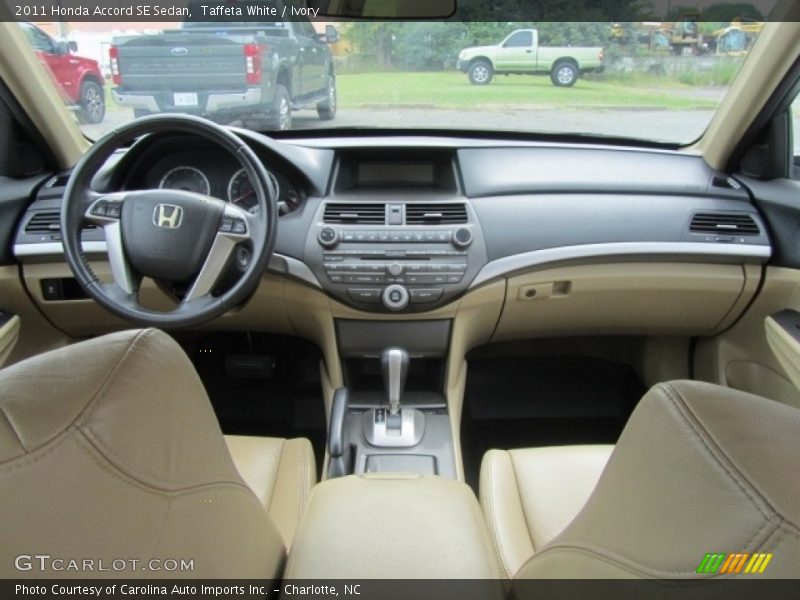 Taffeta White / Ivory 2011 Honda Accord SE Sedan