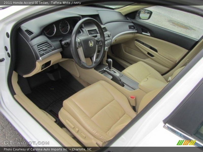 Taffeta White / Ivory 2011 Honda Accord SE Sedan