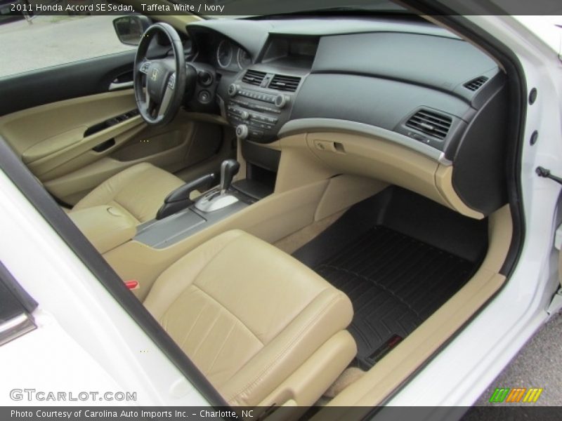 Taffeta White / Ivory 2011 Honda Accord SE Sedan