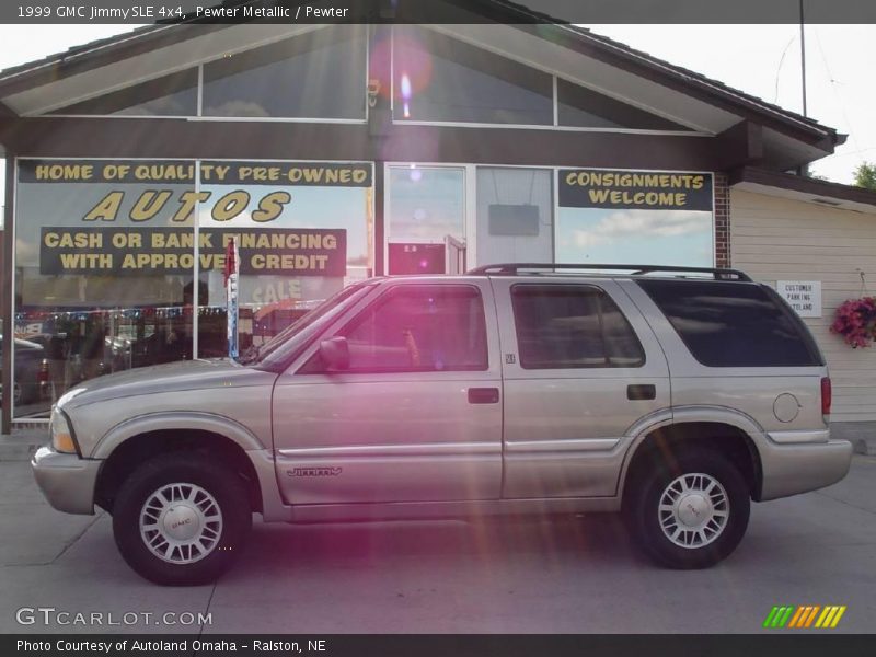 Pewter Metallic / Pewter 1999 GMC Jimmy SLE 4x4