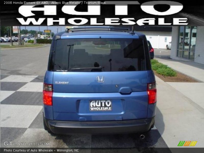 Atomic Blue Metallic / Titanium/Black 2008 Honda Element EX AWD