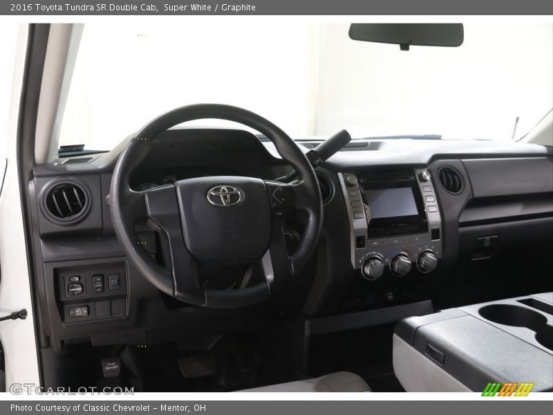 Dashboard of 2016 Tundra SR Double Cab