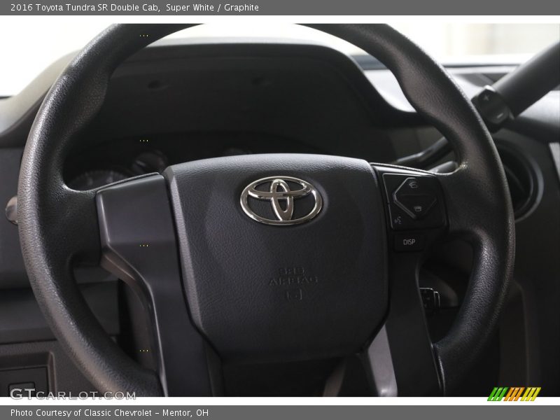 Super White / Graphite 2016 Toyota Tundra SR Double Cab