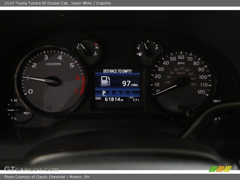  2016 Tundra SR Double Cab SR Double Cab Gauges