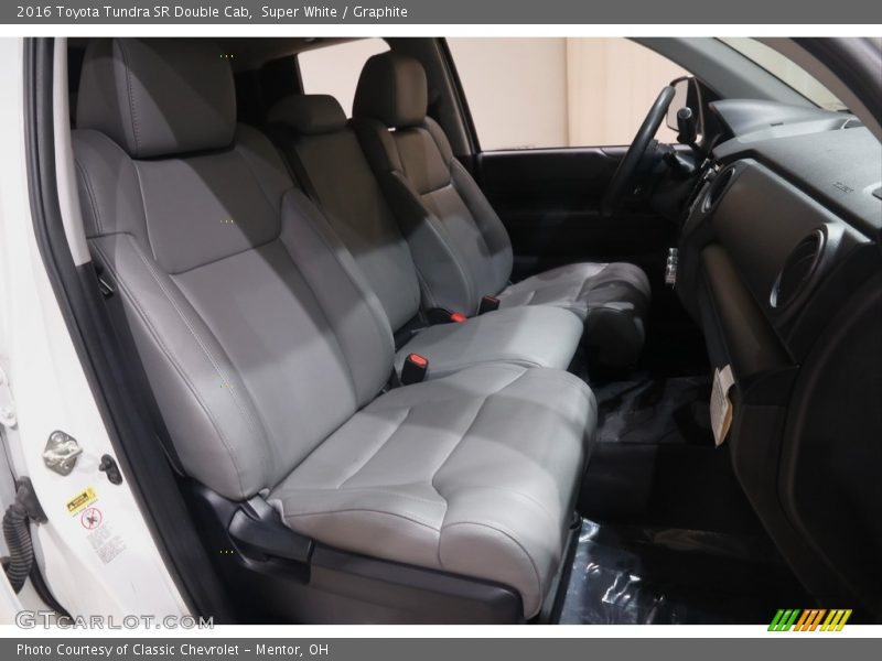 Front Seat of 2016 Tundra SR Double Cab