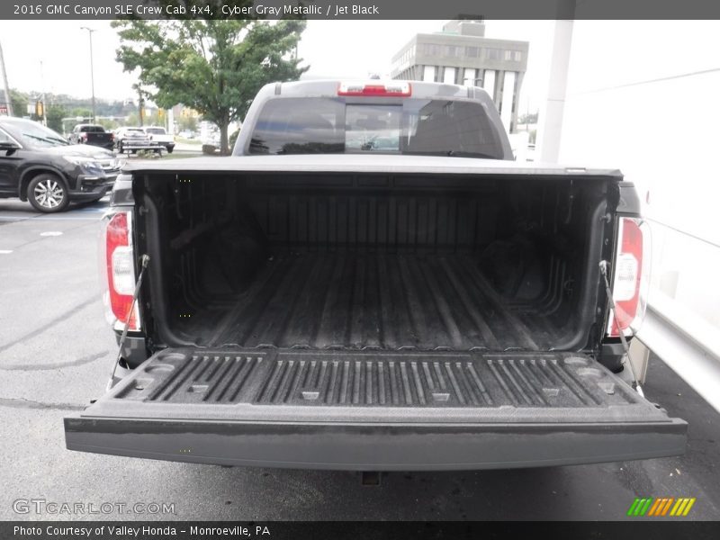 Cyber Gray Metallic / Jet Black 2016 GMC Canyon SLE Crew Cab 4x4
