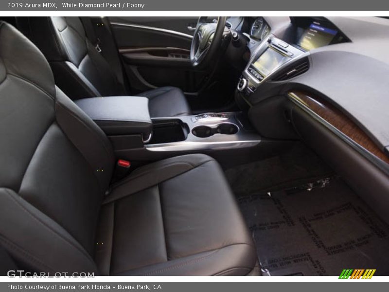 White Diamond Pearl / Ebony 2019 Acura MDX
