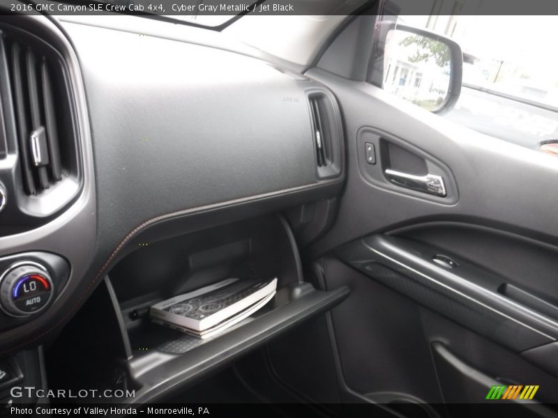 Cyber Gray Metallic / Jet Black 2016 GMC Canyon SLE Crew Cab 4x4