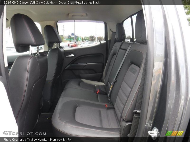 Cyber Gray Metallic / Jet Black 2016 GMC Canyon SLE Crew Cab 4x4