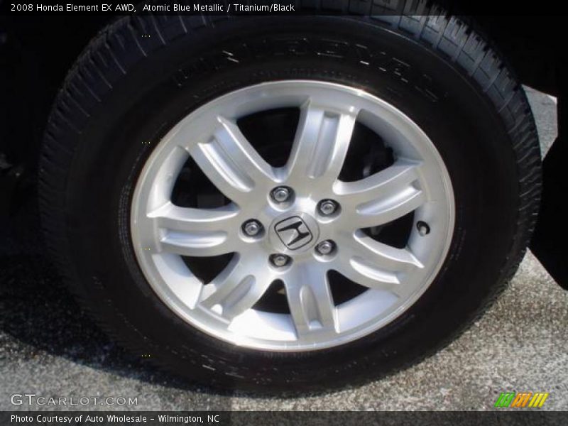 Atomic Blue Metallic / Titanium/Black 2008 Honda Element EX AWD