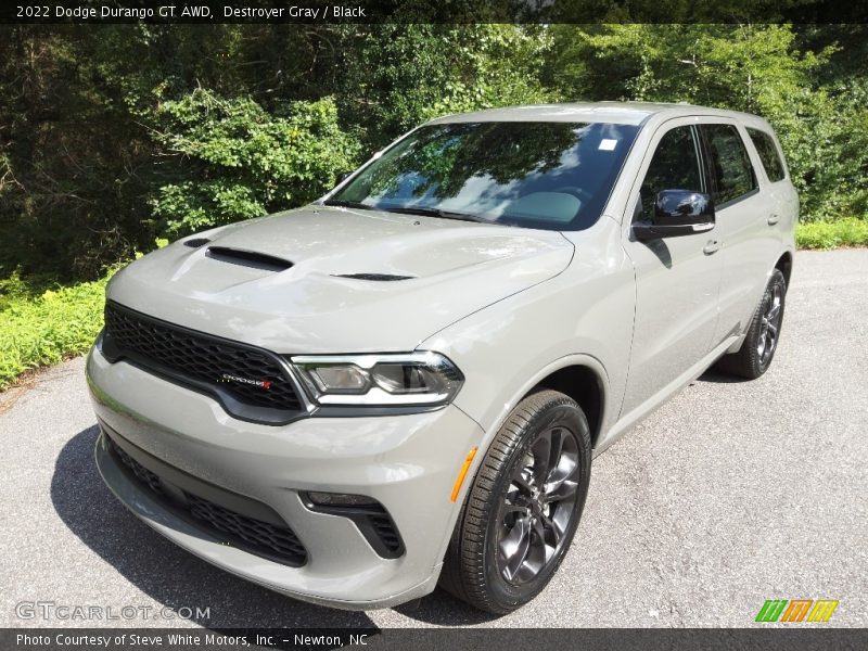 Destroyer Gray / Black 2022 Dodge Durango GT AWD