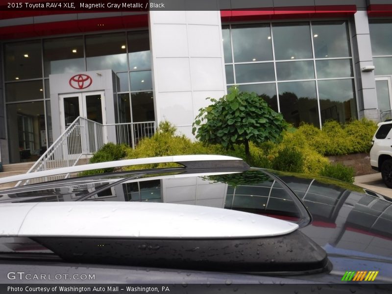 Magnetic Gray Metallic / Black 2015 Toyota RAV4 XLE