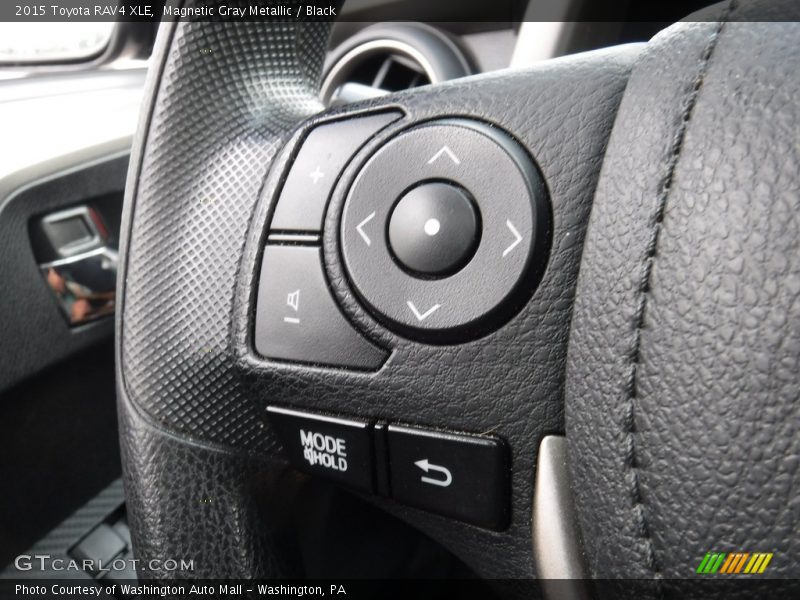 Magnetic Gray Metallic / Black 2015 Toyota RAV4 XLE