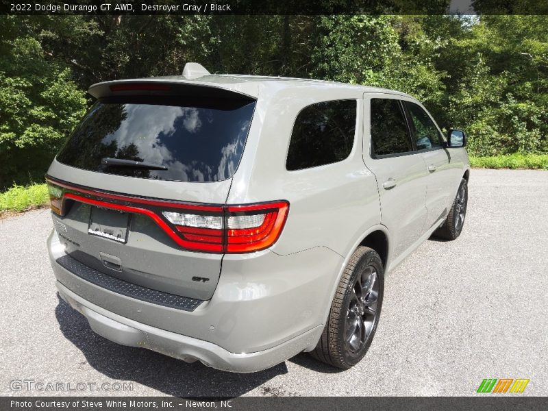Destroyer Gray / Black 2022 Dodge Durango GT AWD