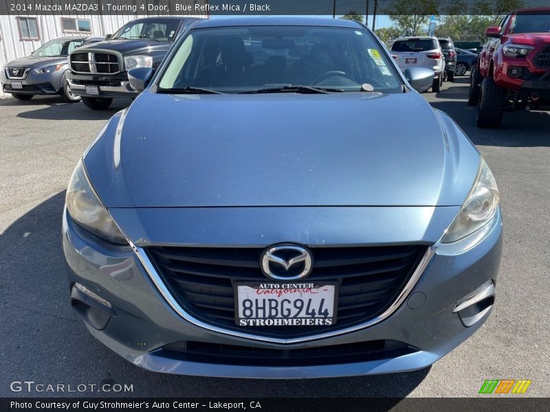 Blue Reflex Mica / Black 2014 Mazda MAZDA3 i Touring 4 Door