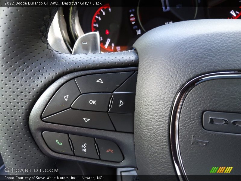 Destroyer Gray / Black 2022 Dodge Durango GT AWD