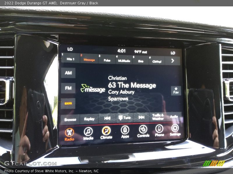 Destroyer Gray / Black 2022 Dodge Durango GT AWD