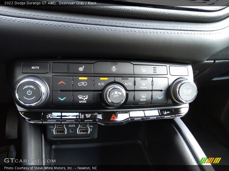 Destroyer Gray / Black 2022 Dodge Durango GT AWD