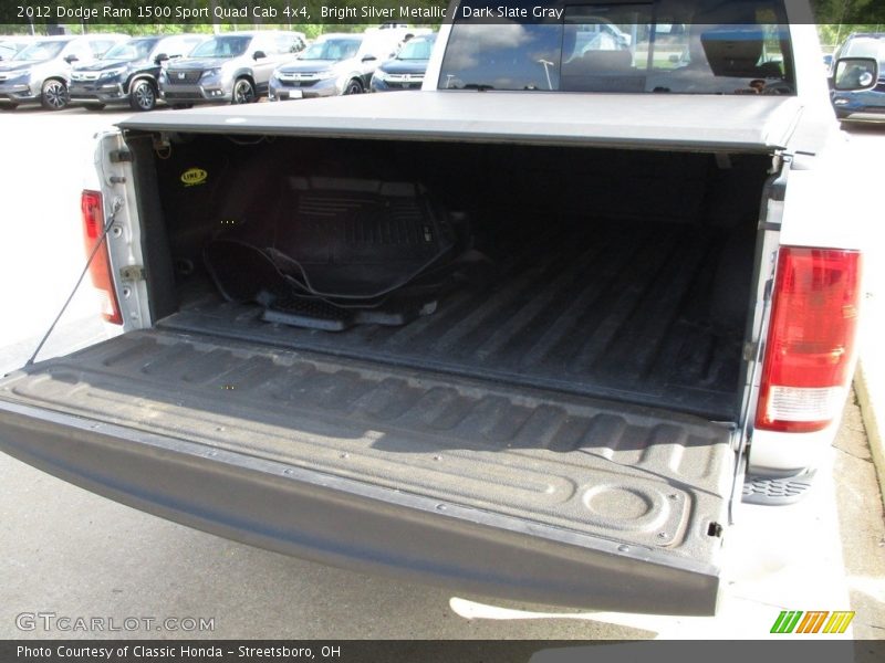 Bright Silver Metallic / Dark Slate Gray 2012 Dodge Ram 1500 Sport Quad Cab 4x4