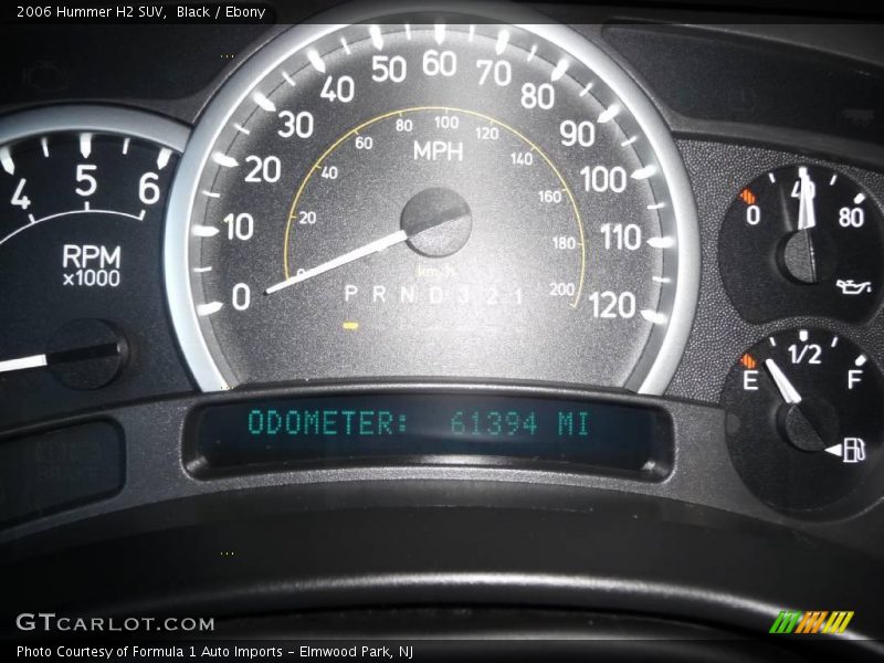 Black / Ebony 2006 Hummer H2 SUV