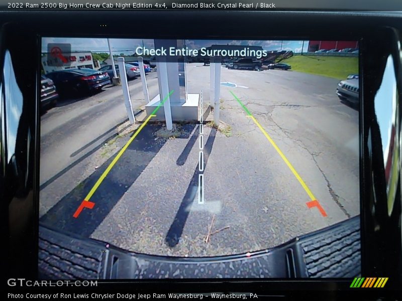 Diamond Black Crystal Pearl / Black 2022 Ram 2500 Big Horn Crew Cab Night Edition 4x4