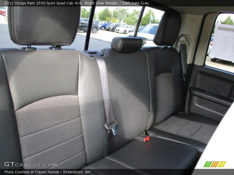 Bright Silver Metallic / Dark Slate Gray 2012 Dodge Ram 1500 Sport Quad Cab 4x4