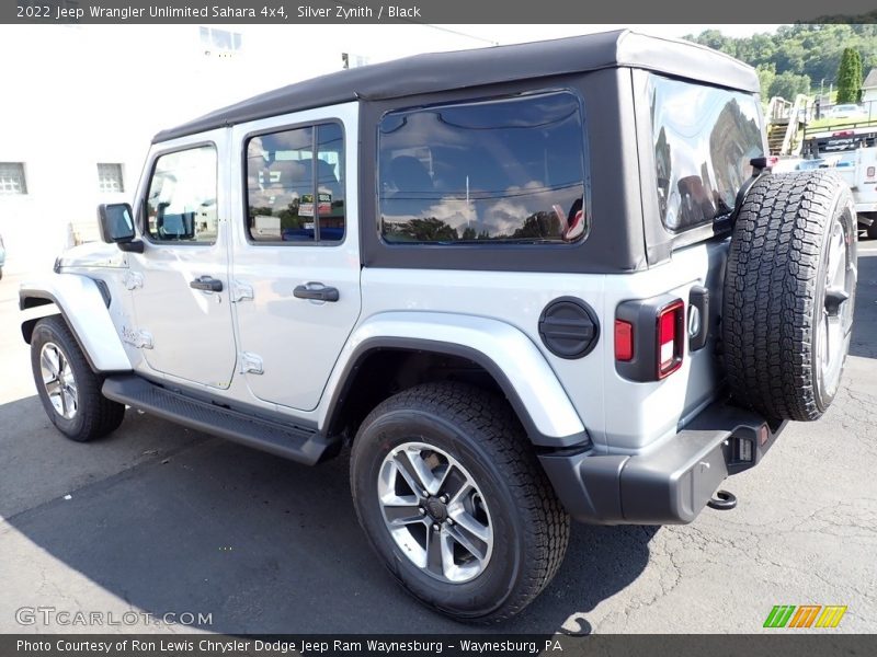 Silver Zynith / Black 2022 Jeep Wrangler Unlimited Sahara 4x4