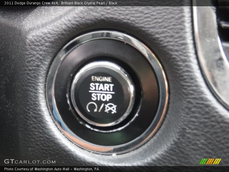 Brilliant Black Crystal Pearl / Black 2011 Dodge Durango Crew 4x4