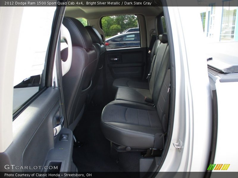 Bright Silver Metallic / Dark Slate Gray 2012 Dodge Ram 1500 Sport Quad Cab 4x4