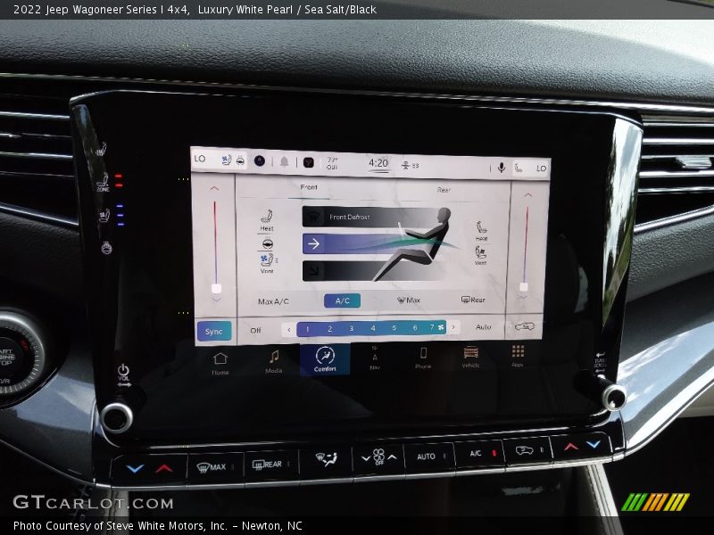Controls of 2022 Wagoneer Series I 4x4