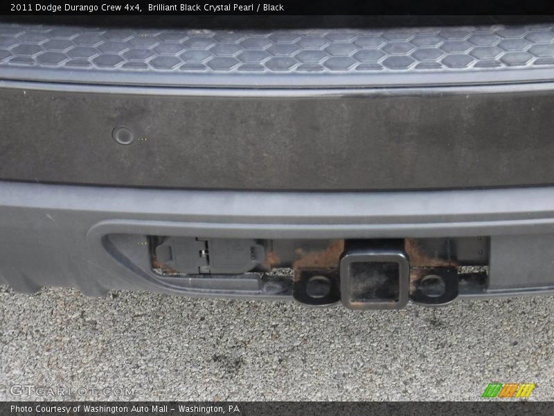 Brilliant Black Crystal Pearl / Black 2011 Dodge Durango Crew 4x4