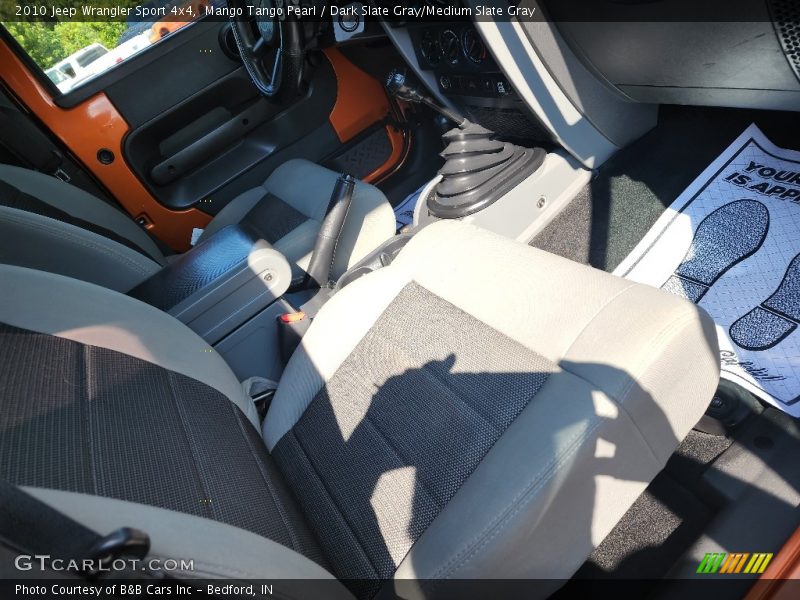 Mango Tango Pearl / Dark Slate Gray/Medium Slate Gray 2010 Jeep Wrangler Sport 4x4