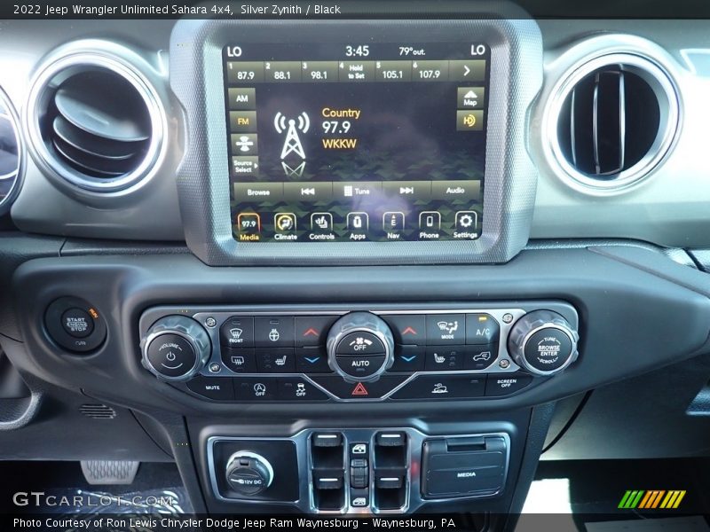 Silver Zynith / Black 2022 Jeep Wrangler Unlimited Sahara 4x4