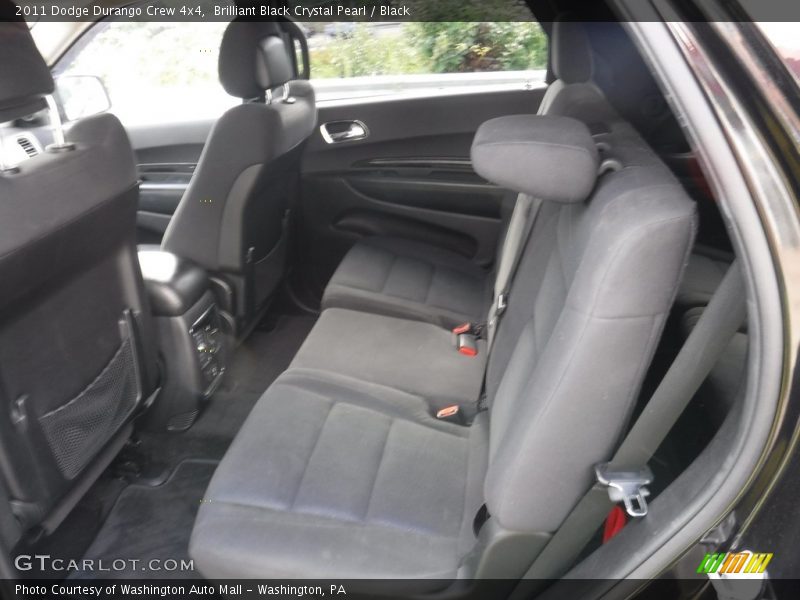 Brilliant Black Crystal Pearl / Black 2011 Dodge Durango Crew 4x4