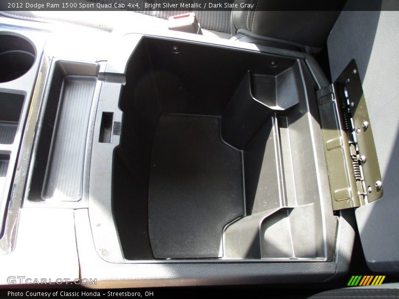 Bright Silver Metallic / Dark Slate Gray 2012 Dodge Ram 1500 Sport Quad Cab 4x4