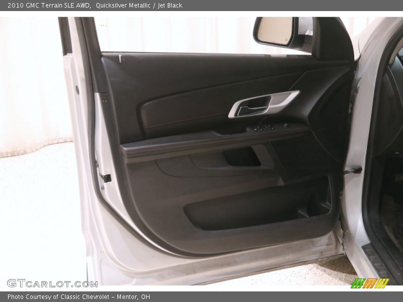 Quicksilver Metallic / Jet Black 2010 GMC Terrain SLE AWD