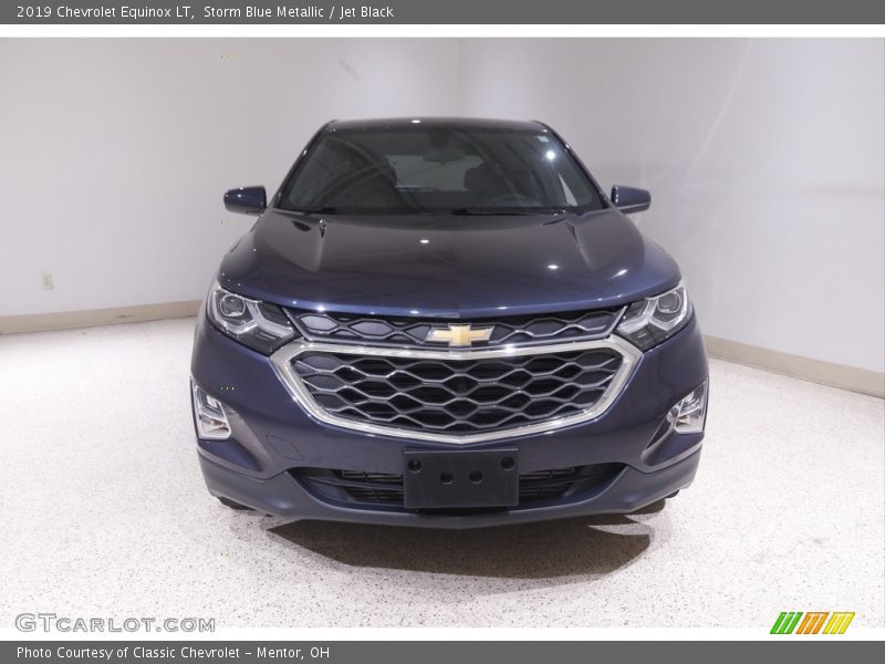 Storm Blue Metallic / Jet Black 2019 Chevrolet Equinox LT