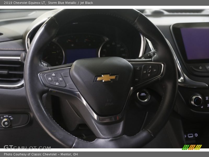 Storm Blue Metallic / Jet Black 2019 Chevrolet Equinox LT