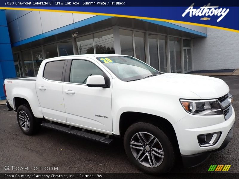Summit White / Jet Black 2020 Chevrolet Colorado LT Crew Cab 4x4